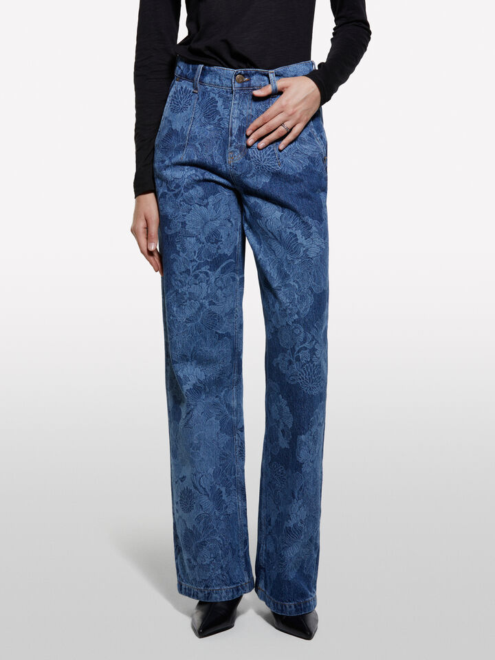 Dark Style 68 mom fit jeans - women's mom fit & boyfriend jeans - Blue | Sisley image number 3